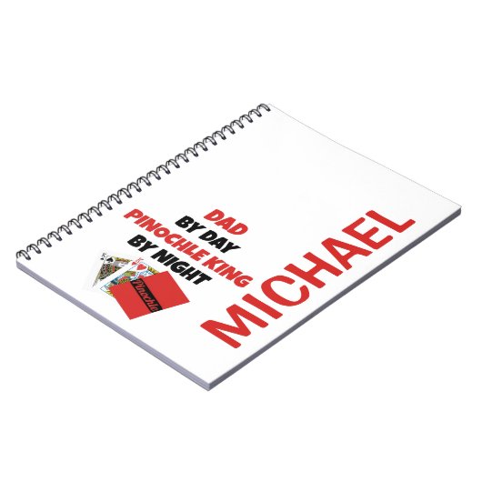 Pinochle King Notitieboek (Linkerzijde)