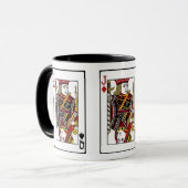 Pinochle Mug - Conception unique pour votre fête d (Devant gauche)