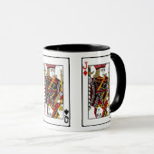 Pinochle Mug - Conception unique pour votre fête d (Devant droit)