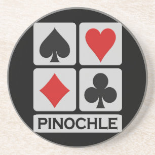Pinochle onderzetter