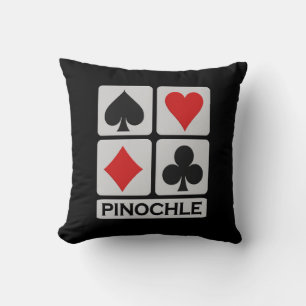 Pinochle Player gooit kussen