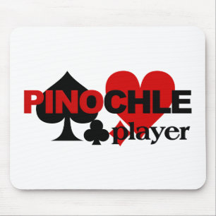 Pinochle Player mousepad Muismat