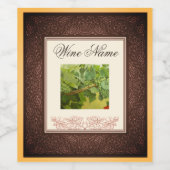 Pinot Noir Ancien Étiquette Vin (Étiquettes simples)