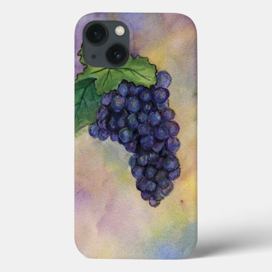 Pinot Noir coque ipad de raisins de vin rouge (Verso)
