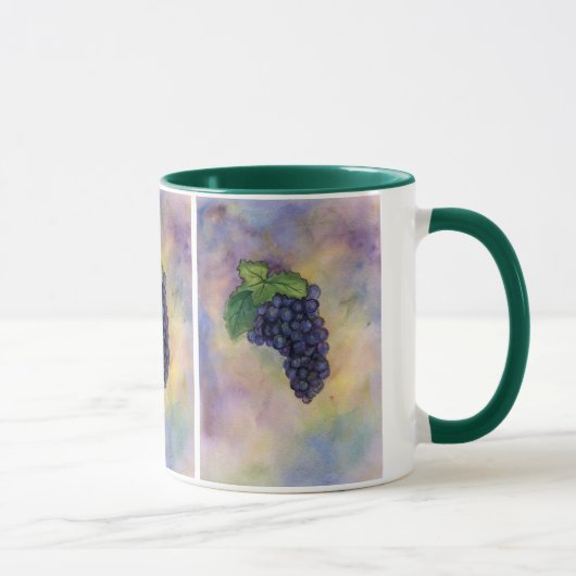 Pinot Noir Vin Raisins Mug (Droite)