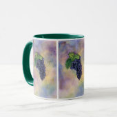 Pinot Noir Vin Raisins Mug (Devant gauche)