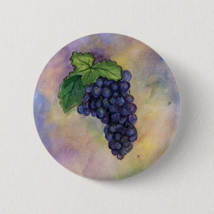 Pinot Noir Wine Grapes Button