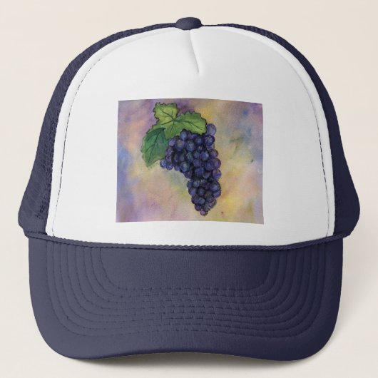 Pinot Noir Wine GrapesHat Trucker Pet (Voorkant)