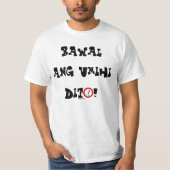 Pinoy "Bawal ang Umihi dito" shirt (Voorkant)