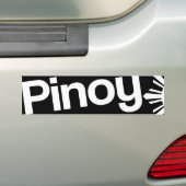Pinoy Bumpersticker (Op auto)