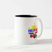 Pinoy Designs Philippines Jeepney Mug (Devant droit)