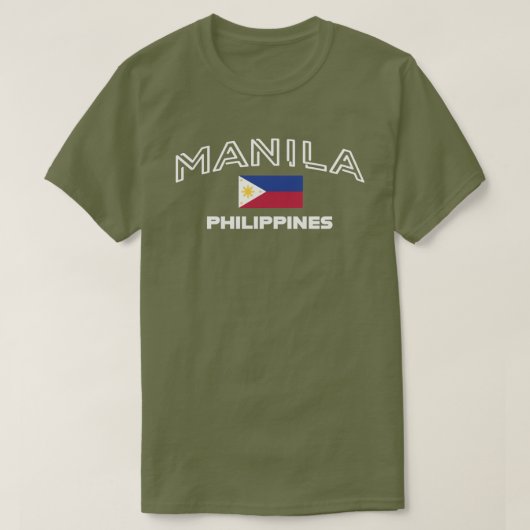 Pinoy dessine le T-shirt "MANILA" (Design devant)