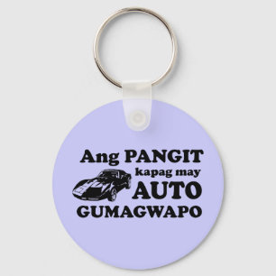 Pinoy Humor: Ang Auto bij ang Gwapo Sleutelhanger