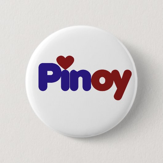 Pinoy Ronde Button 5,7 Cm (Voorkant)