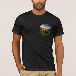 Pinoy trots: Land van goud en groen T-shirt