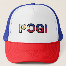 PinoyDesigns "POGI" Trucker Hat Pet