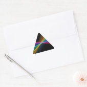 Pinpoint Rainbow Gay Pride LGBT Triangle Sticker (Envelop)