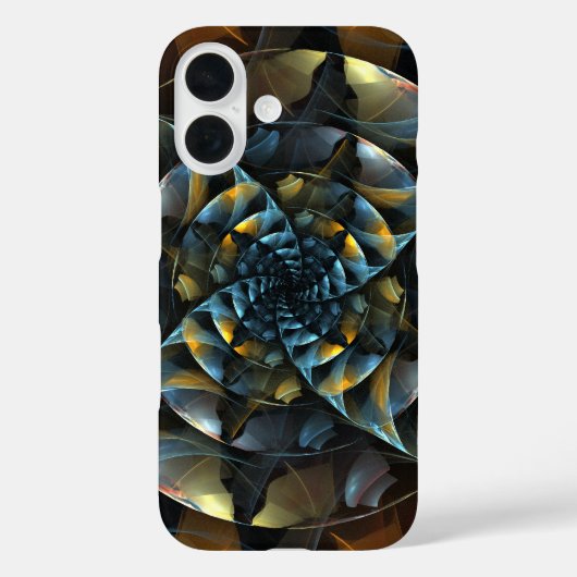 Pinrad Abstracte kunst Case-Mate iPhone Case (Achterkant)