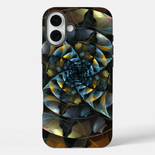 Pinrad Abstracte kunst iPhone 16 Plus Hoesje