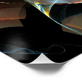 Pinrad Abstracte kunst Perfect Poster (Hoek)