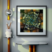 Pinrad Abstracte kunst Poster