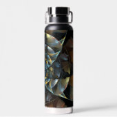 Pinrad Abstracte kunst Waterfles (Achterkant)