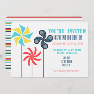 Pinrad Birthday Invitation {Carnaval} Kaart
