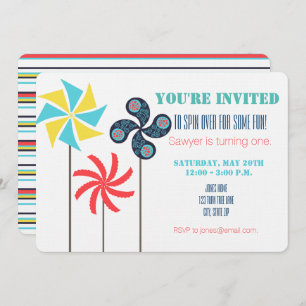 Pinrad Birthday Invitation {Carnaval} Kaart