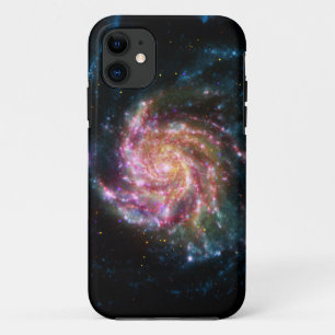 Pinrad Galaxy Spiral Space iPhone 11 Hoesje