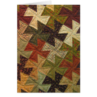 Pinrad Quilt Blank Card