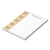 Pinrad Quilt Block Border Note Pad Notitieblok (Gedraaid)
