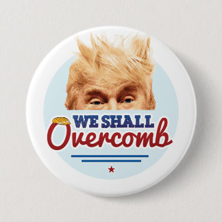 Pin's Avec Agrafe Nous bouton d'Overcomb énorme