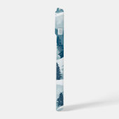 Pins avec couche de neige Design Forêt d'hiver (Côté gauche)