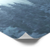 Pins bleus rustiques 11 Tableau de siège (Coin)