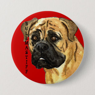 Pin's Bloc de couleur de Bullmastiff