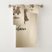 Pins de Noël cool, Snowflakes Gold (En situation)