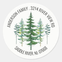 Pins d'épinette | Nouveau Sticker Étiquette de adr