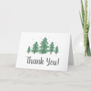 Pins d'hiver Merci Note