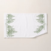 Pins et cerfs changent de couleur (Serviette à main)