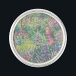 Pin's Garden à Giverny by Claude Monet<br><div class="desc">Claude Monet - Garden à Giverny. Beautiful impressionism painting of a garden in Giverny by Claude Monet.</div>