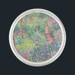 Pin's Garden à Giverny by Claude Monet<br><div class="desc">Claude Monet - Garden à Giverny. Beautiful impressionism painting of a garden in Giverny by Claude Monet.</div>