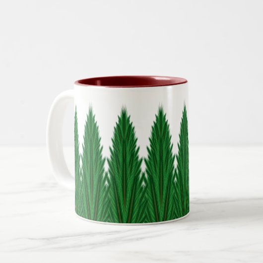 Pins Miroir Mug 11oz. -Bordeaux (Devant gauche)