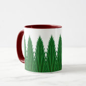 Pins Miroir Mug 11oz. -Bordeaux (Devant gauche)