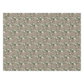 Pins neigeux et baies rouges nappes à taupe (Devant (Horizontal))