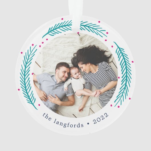 Pins | Photo de Noël moderne (dos)