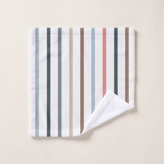 Pins primitifs sur blanc (Gant de toilette)