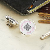 Pin's QR Code Scan Info Your Special Text Lapel Pin Gift (En situation)