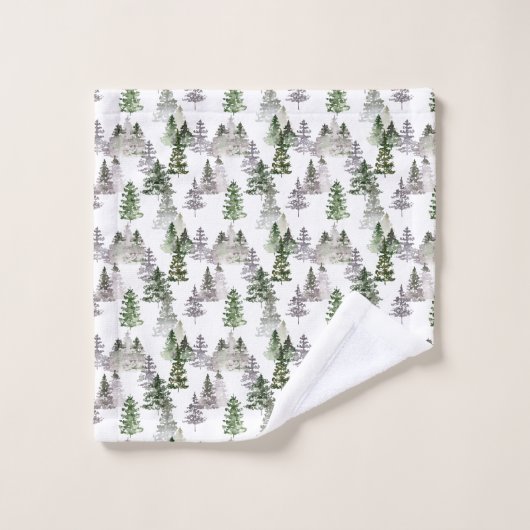 Pins rustiques (Gant de toilette)