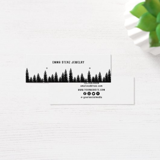 Pins rustiques ・ Boucles d'oreilles Boucles d'orei (Bureau)