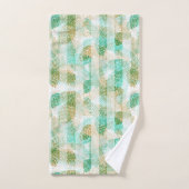 Pins vert de Noël vert vert de Noël (Serviette à main)